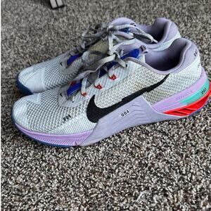 Nike Metcon 7 CrossFit Training Shoes Light Smoke Grey Violet Haze Size 8.5
